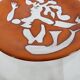 Jean Lurçat 2 enamelled ceramic plates, signed, Sant Vicens edition