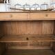 Raw oak sideboard