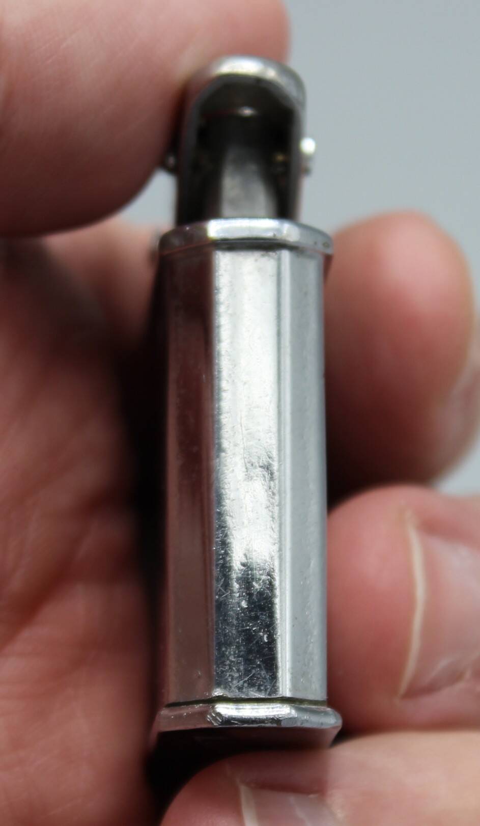 Ancien briquet lux'trik - art deco - poincon taxe briquet de luxe