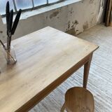 Table de ferme chêne 140 cm