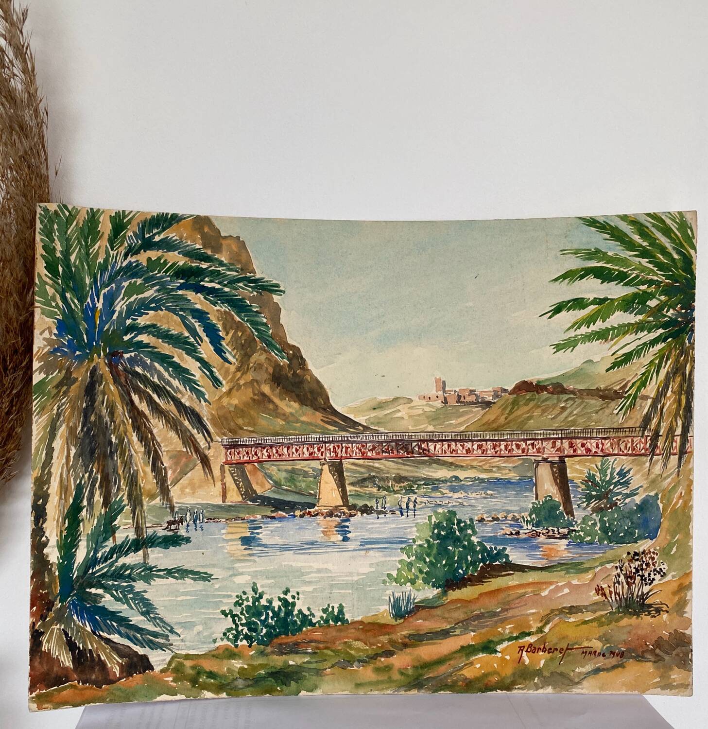 Watercolor Morocco 1948