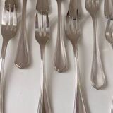 Set of 14 christofle spartour cake forks