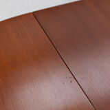 Round to oval danish dining table, Denmark, 1960’s