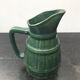 Former green ceramic pitcher shape tonneau