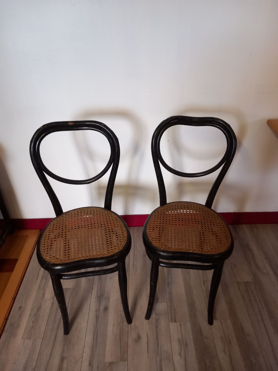 Pair of Thonet chairs
