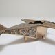 Vintage brass plane ashtray 70