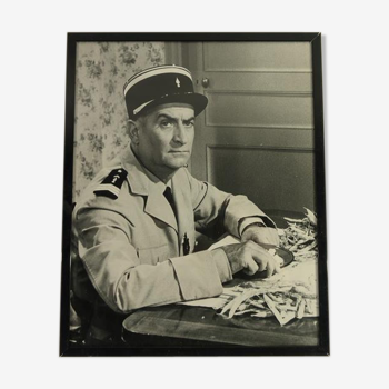 Framed cinema photo "Louis de Funes-gendarme"