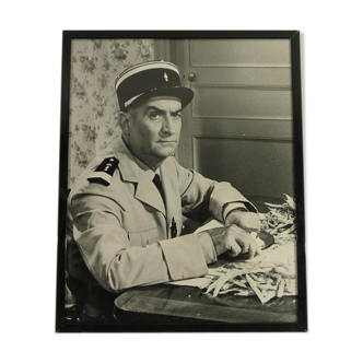Photo de cinéma encadrée "Louis de Funes-gendarme"