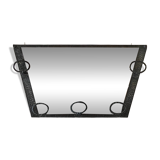 Wall Coat Rack in Wrought Iron