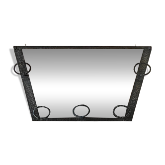 Wall Coat Rack in Wrought Iron