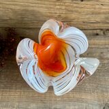 Empty vintage pocket in blown glass