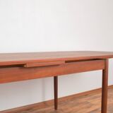 Danish teak extendable dining table