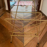 Vintage brass magazine holder - year 50-60