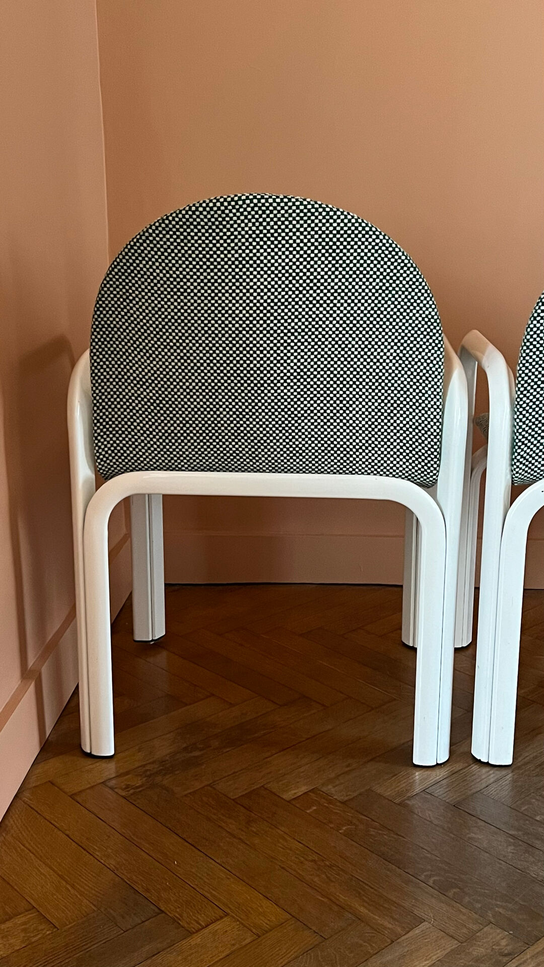Gae Aulenti Orsay chair set Knoll 1970s