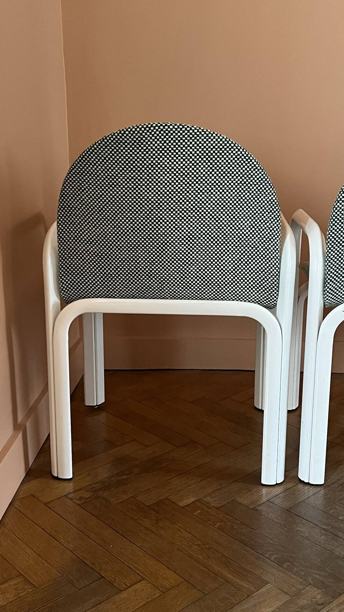 Gae Aulenti Orsay chair set Knoll 1970s