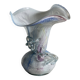 Vintage 1980 glass paste vase