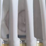 Set de 12 couteaux en bakélite et inox