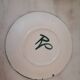 Dish Robert Picaut Vallauris D 31 cms signed dark green and brown in very good condition