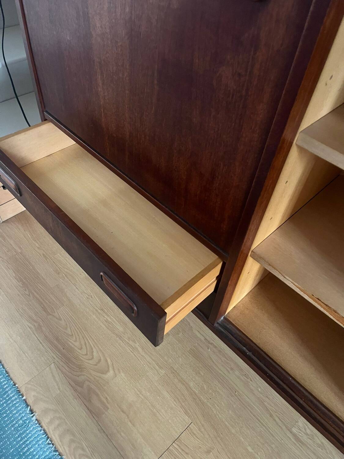 Enfilade en teck années 50 par Musterring