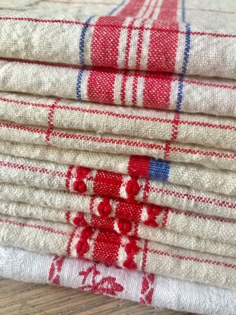 Damask and monogrammed cloth