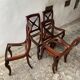 Série de 6 chaises en acajou début XIXeme