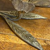 Bronze flower ashtray