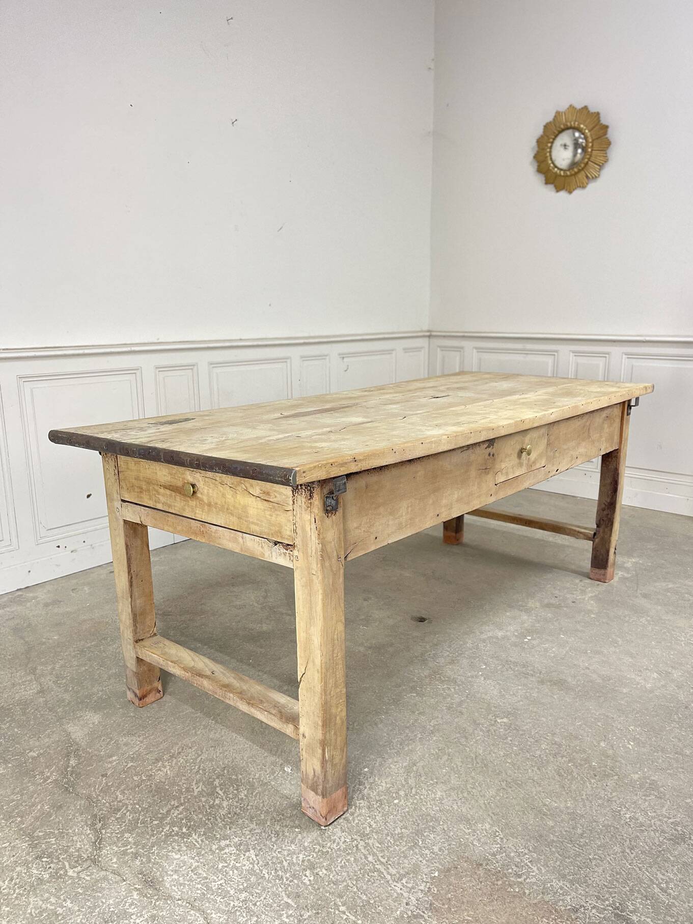 Work table from 1880 with drawers