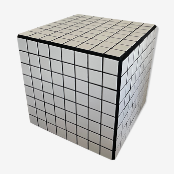 Cube table d’appoint 40x40 céramique