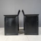 Vintage dining chairs by made in italy, 1970s - set of 8