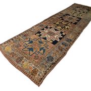 Tapis turc antique, 326 x 96 cm