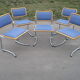 Ensemble de cinq chaises, Italie, années 1970