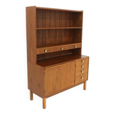 Scandinavian walnut secretary desk, Sweden, 1960