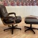Armchair and ottoman "Drabert" for "Gerd Lange" design 1960.