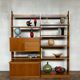 Etagère bibliothèque scandinave en teck 1960