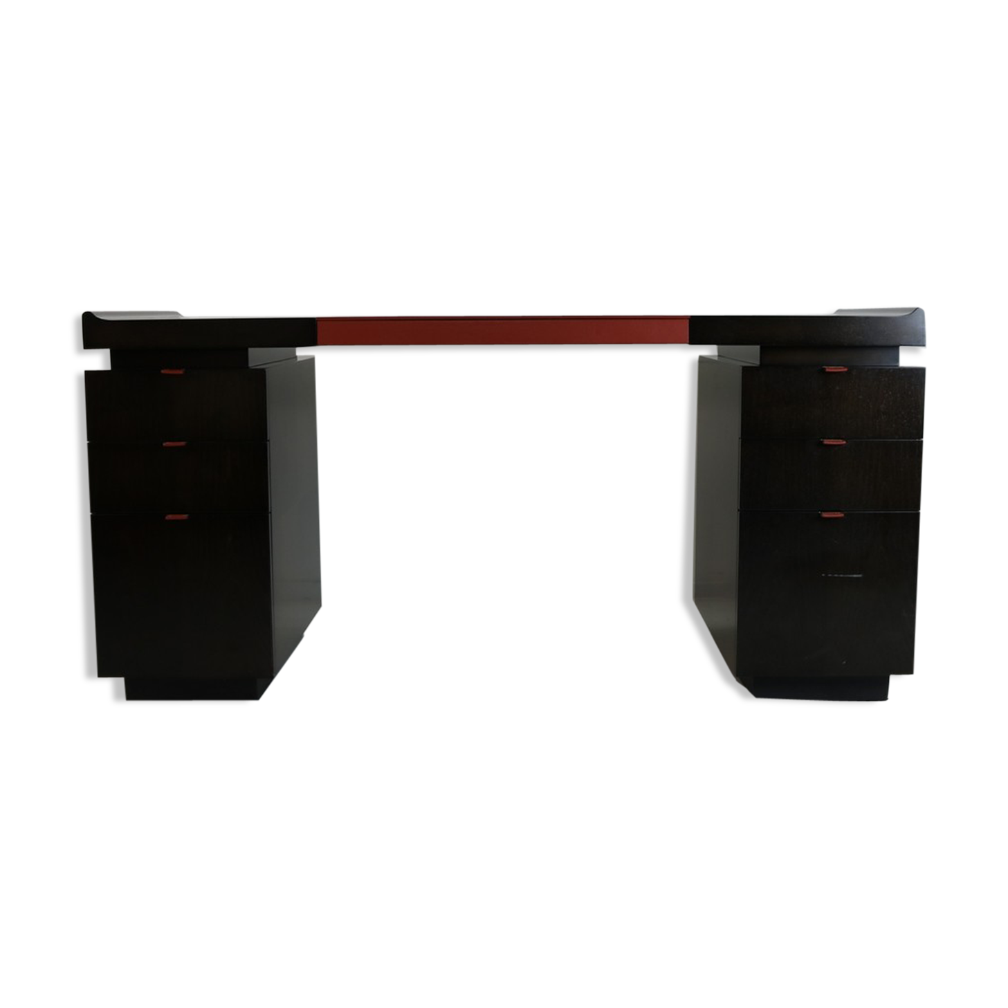 Bureau design de haute qualité des années 80 par Hugues Chevalier Paris