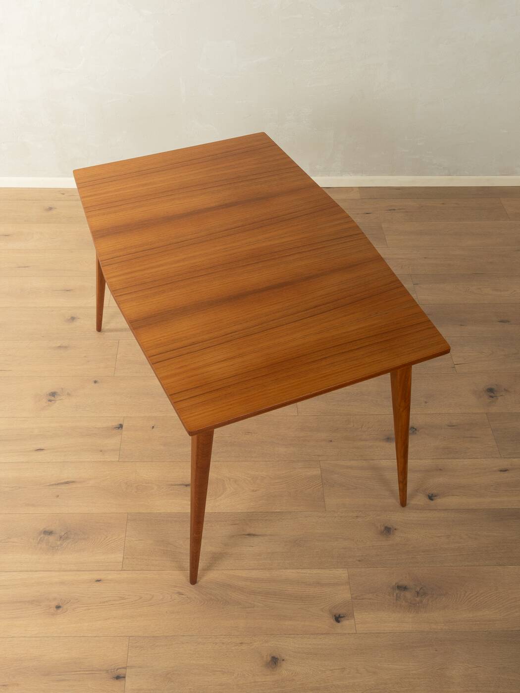 Elegant mid-century dining table with extension function, 1960s