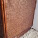 Commode en rotin vintage circa années 70