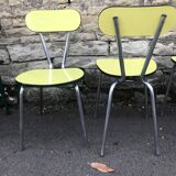 Yellow formica chairs