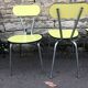 Yellow formica chairs