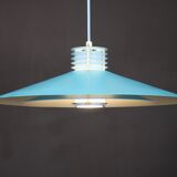 Unique colorful danish design lamp in  blue colors