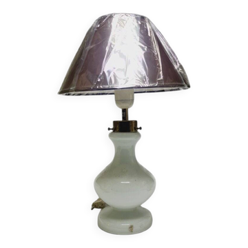 Classical bedside lamp from Holmegaard, Denmark, 1970s