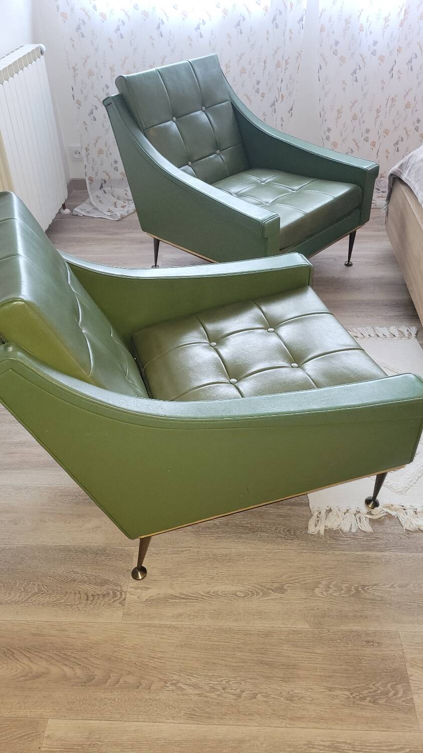 2 armchairs by Stonehill 1960