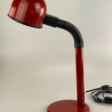60s 70s Ball Lamp Lamp Light Red Table Lamp Space Age Design 60s 70s