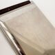 Vintage Stainless Steel With Wood Handles Serving Platter
