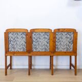 3 Seat Upholstered Bench, Spain, 1910s