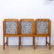 3 Seat Upholstered Bench, Spain, 1910s