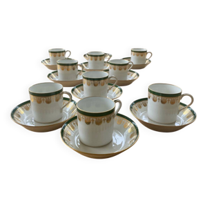 Service à café 11 tasses - paris