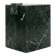 Pedestal table, green marble side table.