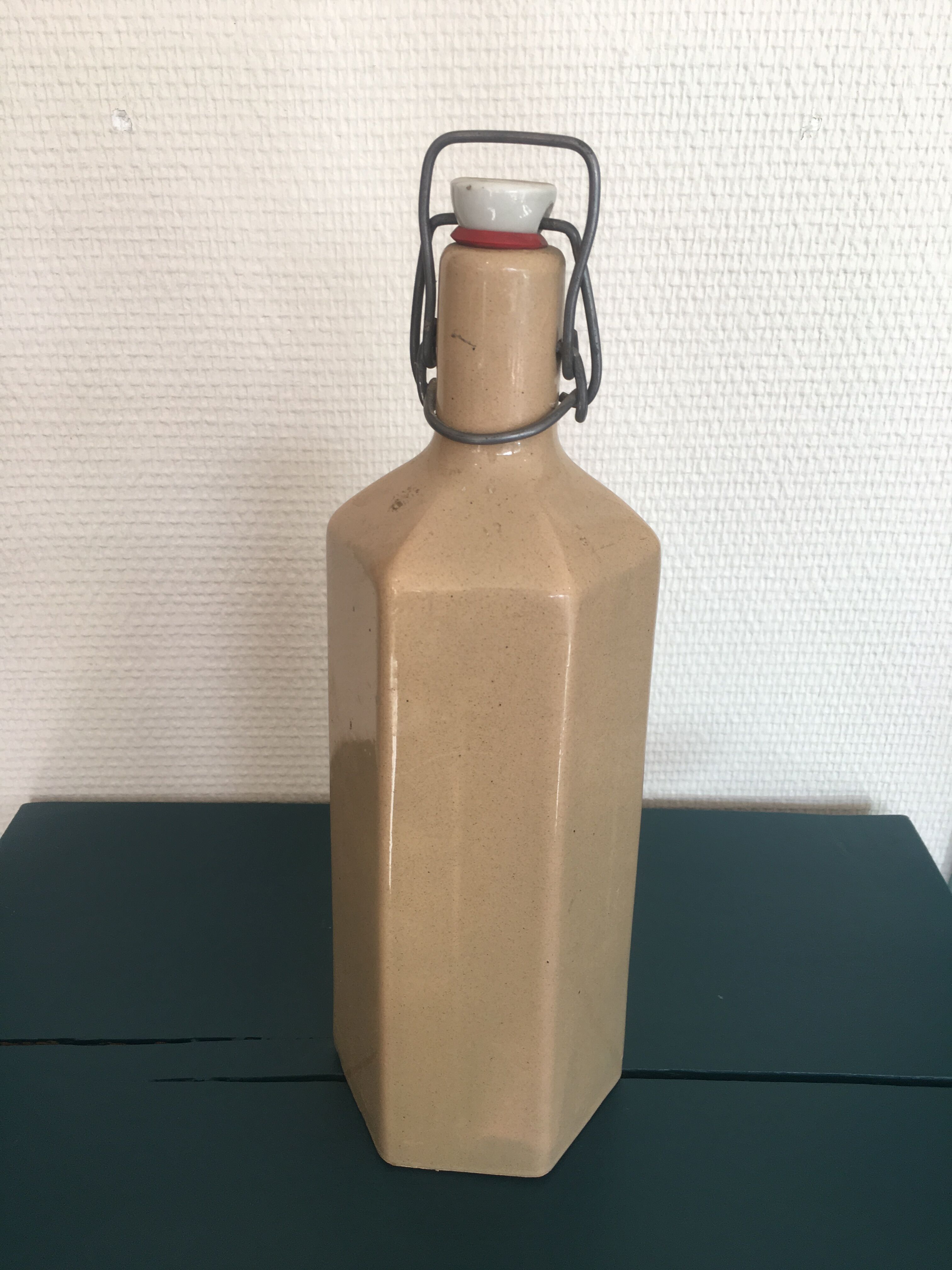 Old sandstone hot water bottle