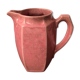 Old pitcher in earthenware of a very pretty pink